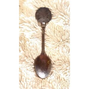 Nassau Bahamas Vintage Souvenir‎ Spoon Collectible Sand Dollar
